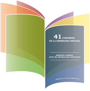 Irene González - Logo del 41º Congreso de la Enseñanza Privada